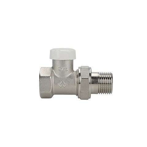 Клапан радиаторный VARMEGA VM10301 DN15 PN10 прямой настроечный G-1/2'' муфта-штуцер купить в Нижнем Новгороде | "Проконсим"