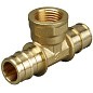 Тройник латунный для PEX-PEX труб 25-3/4''-16 PN 10 OP под надвижную гильзу с внутренней резьбой ONE PLUS купить в Нижнем Новгороде | "Проконсим"