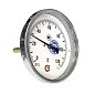 Термометр биметаллический D100 L100мм латунный 0+150/160гр.осевой купить в Нижнем Новгороде | "Проконсим"