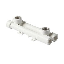 Комплект универсальный настенный ПП 20-1/2'' PN 25 с внутренней резьбой белый Pro Aqua PA60008 купить в Нижнем Новгороде | "Проконсим"