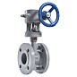 Затвор стальной дисковый DN 150 PN 25 до 425гр. с тройным эксцентриситетом фланцевый с редуктором Арма-Пром ЗПД-САЗ купить в Нижнем Новгороде | "Проконсим"