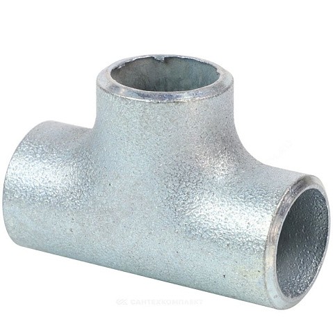 Тройник стальной Дн 219,1х6,3-114,3х3,6 (DN 200-100) переходной оцинкованный 1 исполнение ГОСТ 17376-2001 купить в Нижнем Новгороде | "Проконсим"