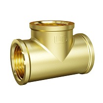 Тройники латунные DN 15-50 PN 40 муфта-муфта-муфта LD Pride купить в Нижнем Новгороде | "Проконсим"