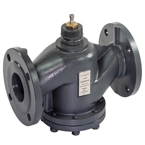 Клапан чугунный регулирующий DN 80 PN 16 под привод 88kv фланцевый до 130гр. РИДАН VF-2R 065Z0282R купить в Нижнем Новгороде | "Проконсим"