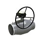 Кран стальной шаровой цельносварной LD Regula, DN 250 PN 25, 510мм, стандартнопроходной, приварной с редуктором купить в Нижнем Новгороде | "Проконсим"