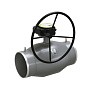 Кран стальной шаровой цельносварной LD Energy Regula, DN 125 PN 25, 330мм, стандартнопроходной, приварной с редуктором купить в Нижнем Новгороде | "Проконсим"