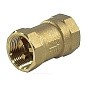 Клапан латунный обратный пружинный DN 20 PN 10, муфтовый, пластиковый шток купить в Нижнем Новгороде | "Проконсим"