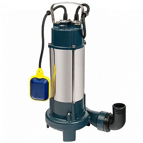Насос погружной фекальный FEKACUT V1100DF 1,1кВт 1х220В нержавеющая сталь, с поплавковым выключателем и режущим механизмом кабель 10м 40C UNIPUMP 63948 купить в Нижнем Новгороде | "Проконсим"