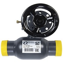 Краны стальные шаровые регулирующие DN 65-600 PN 25 цельносварные приварные с редуктором RJIP-WW РИДАН купить в Нижнем Новгороде | "Проконсим"