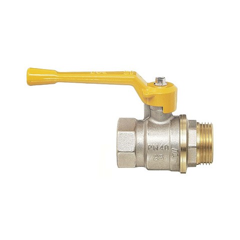 Краны латунные шаровые газовые 11Б27п DN 15-40 PN 40 никелированные рычаг муфта-штуцер БАЗ А11.0.Н купить в Нижнем Новгороде | "Проконсим" Краны латунные шаровые газовые 11Б27п DN 15-40 PN 40 никелированные рычаг муфта-штуцер БАЗ А11.0.Н купить в Нижнем Новгороде | "Проконсим"