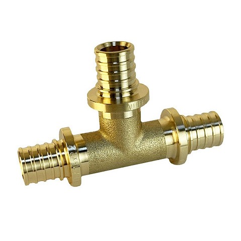 Тройники латунные для PEX труб DN 16-20 PN 16 под надвижную гильзу переходные Valfex VF.431.AF купить в Нижнем Новгороде | "Проконсим" Тройники латунные для PEX труб DN 16-20 PN 16 под надвижную гильзу переходные Valfex VF.431.AF купить в Нижнем Новгороде | "Проконсим"