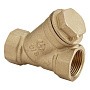 Фильтр сетчатый латунный DN 32 PN 16 муфтовый косой грубой очистки MVI FW.210.07