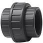 Муфта разборная НПВХ DN 20-1/2" PN 16 клеевая с внутренней резьбой черная Aquaviva BOG20120 купить в Нижнем Новгороде | "Проконсим"