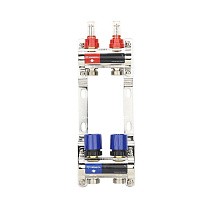  Коллекторные группы из латуни DN 25 PN 6 с расходомерами, без дренажного крана и воздухоотводчика VARMEGA (930416500) со склада Проконсим в Нижнем Новгороде