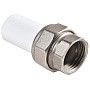 Муфта ПП разьемная 20-1/2'' PN 25 белая РВК