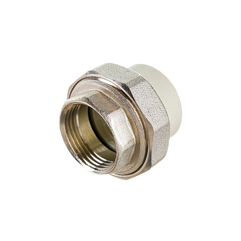Муфта комбинированная разъёмная VALFEX 32 PN 25 G-1/2'' американка-ВР серая купить в Нижнем Новгороде | "Проконсим"