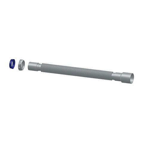 Труба гофрированная Unicorn D155, 40х50 гибкий отвод, 1 1/2'' х40 с уплотнительным кольцом, 1500мм купить в Нижнем Новгороде | "Проконсим"